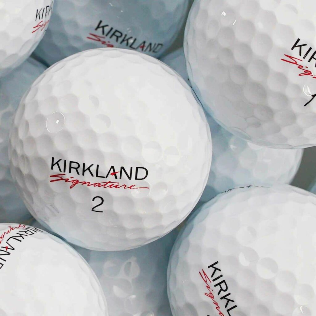 multiple kirkland golf balls