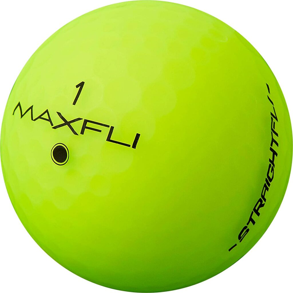 maxfli golf ball dimples
