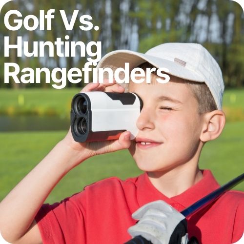 golf vs. hunting rangefinders