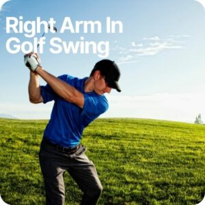 right arm in golf swing