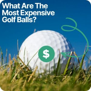 most expensive golf balls with money symbol
