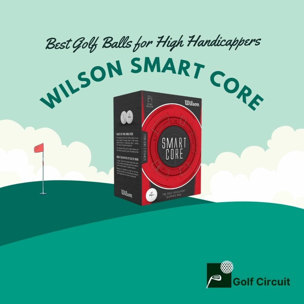 Wilson Smart Core Golf ball for high handicappers