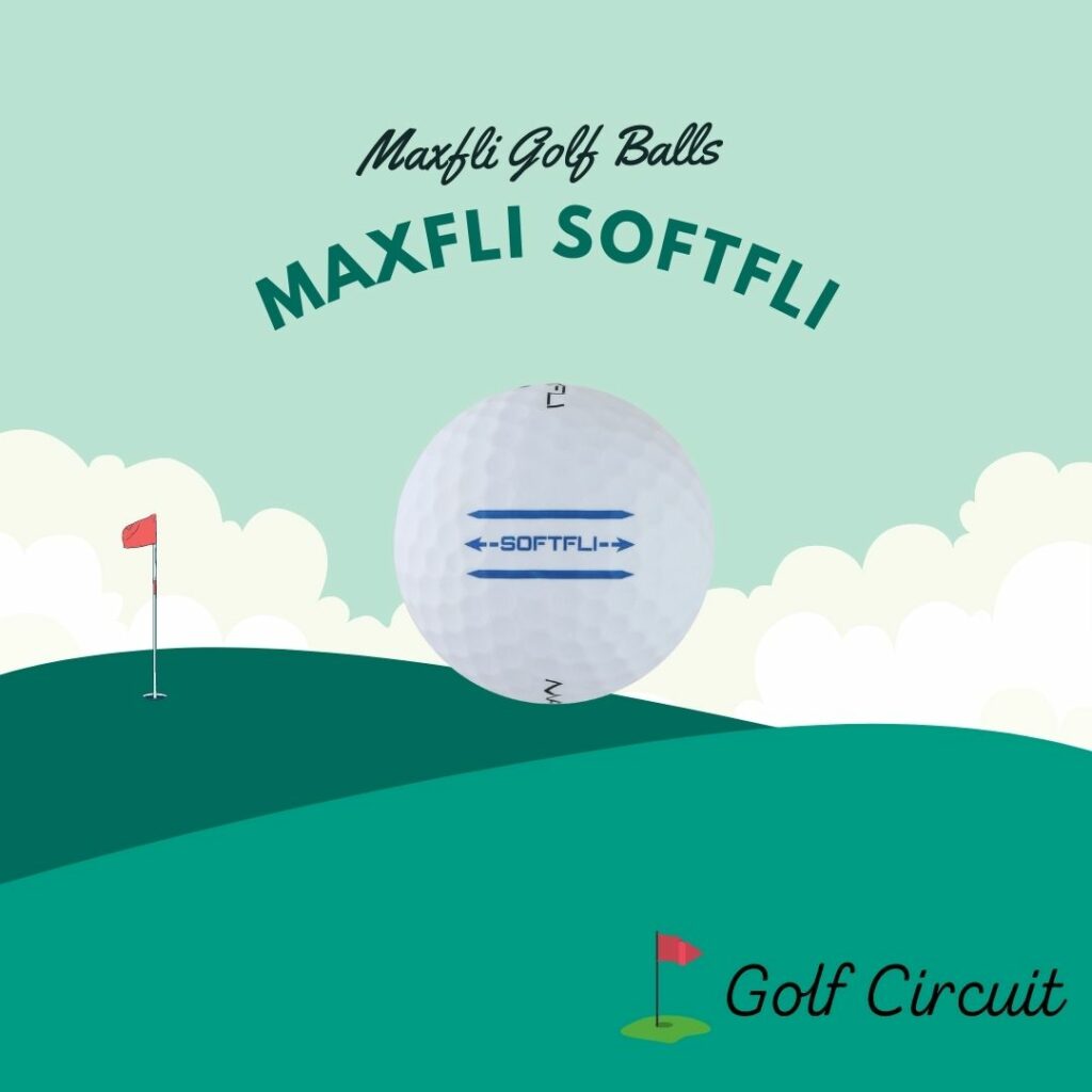 maxfli tour gloss white golf balls