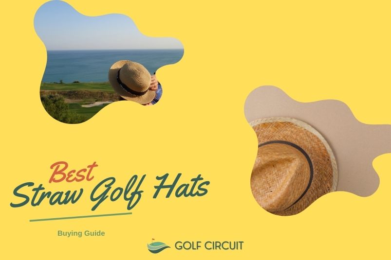 best straw golf hats