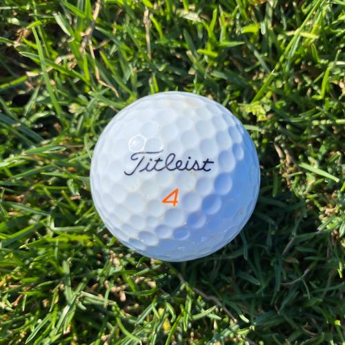 Titleist Velocity Golf Ball used in our Review