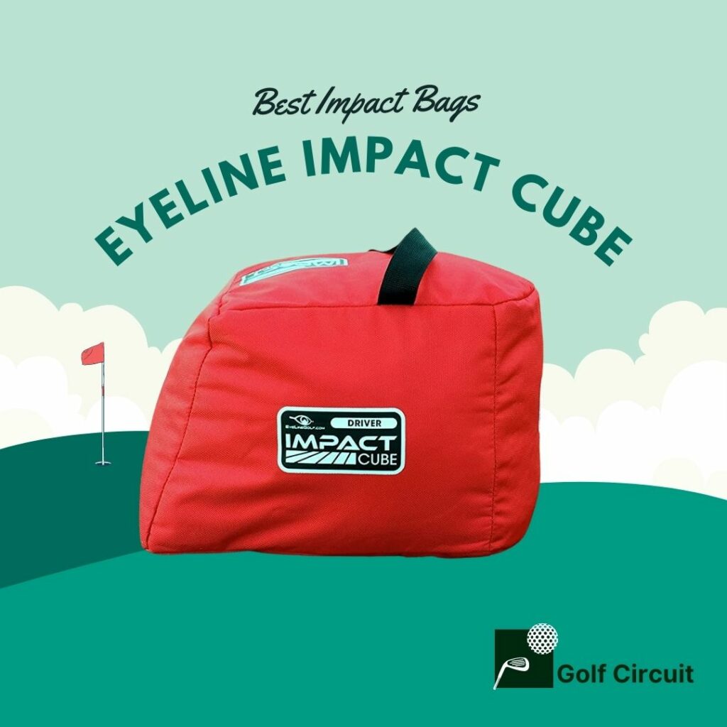 Eyeline impact cube for golf