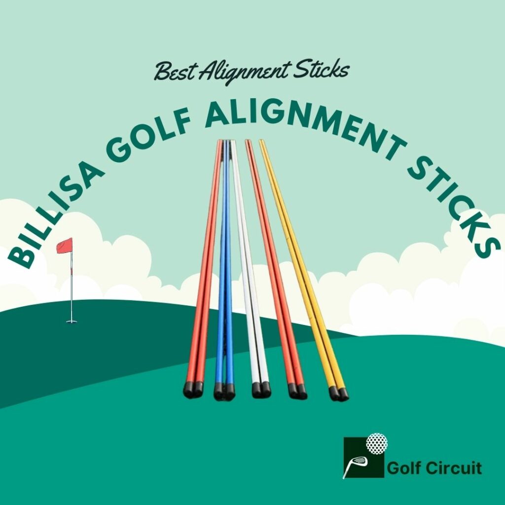 Billisa golf alignment sticks