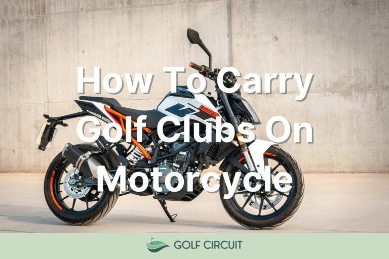 6 Ways To Carry Golf Clubs On A Motorcycle