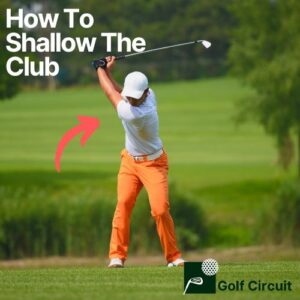 how to shallow the golf club