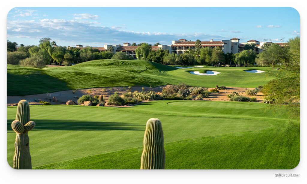 TPC Scottsdale golf course in arizona