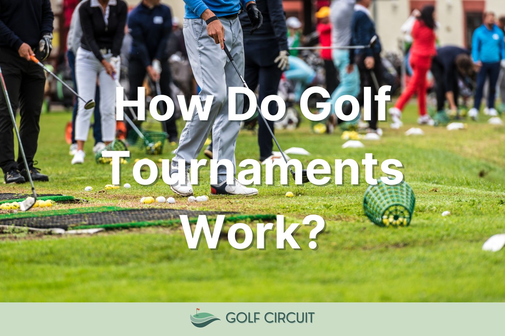 how do golf tournaments work