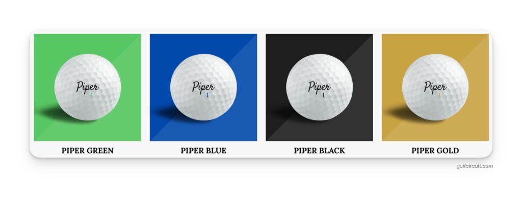 piper golf lineup