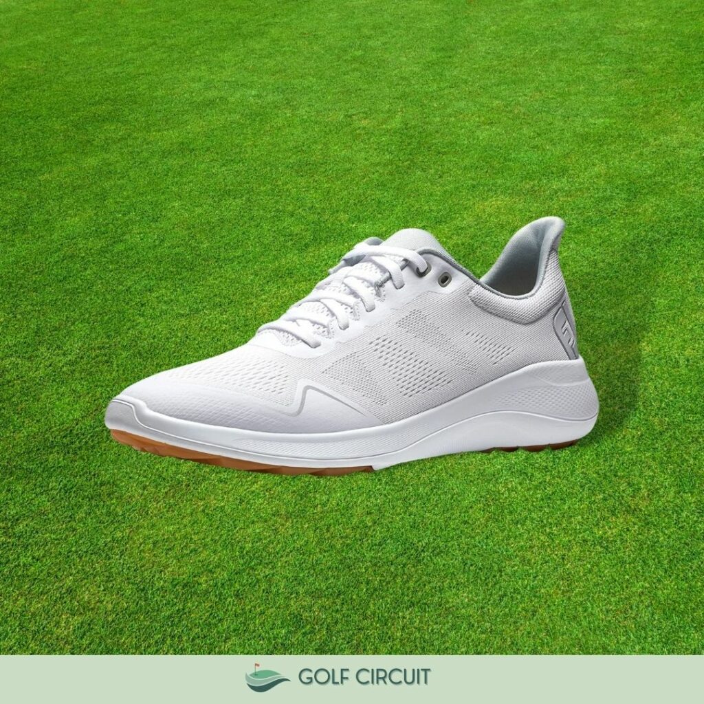 footjoy men's flex golf shoes are great for walking the course