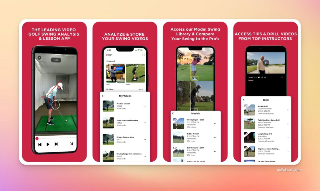 V1 app for golfers